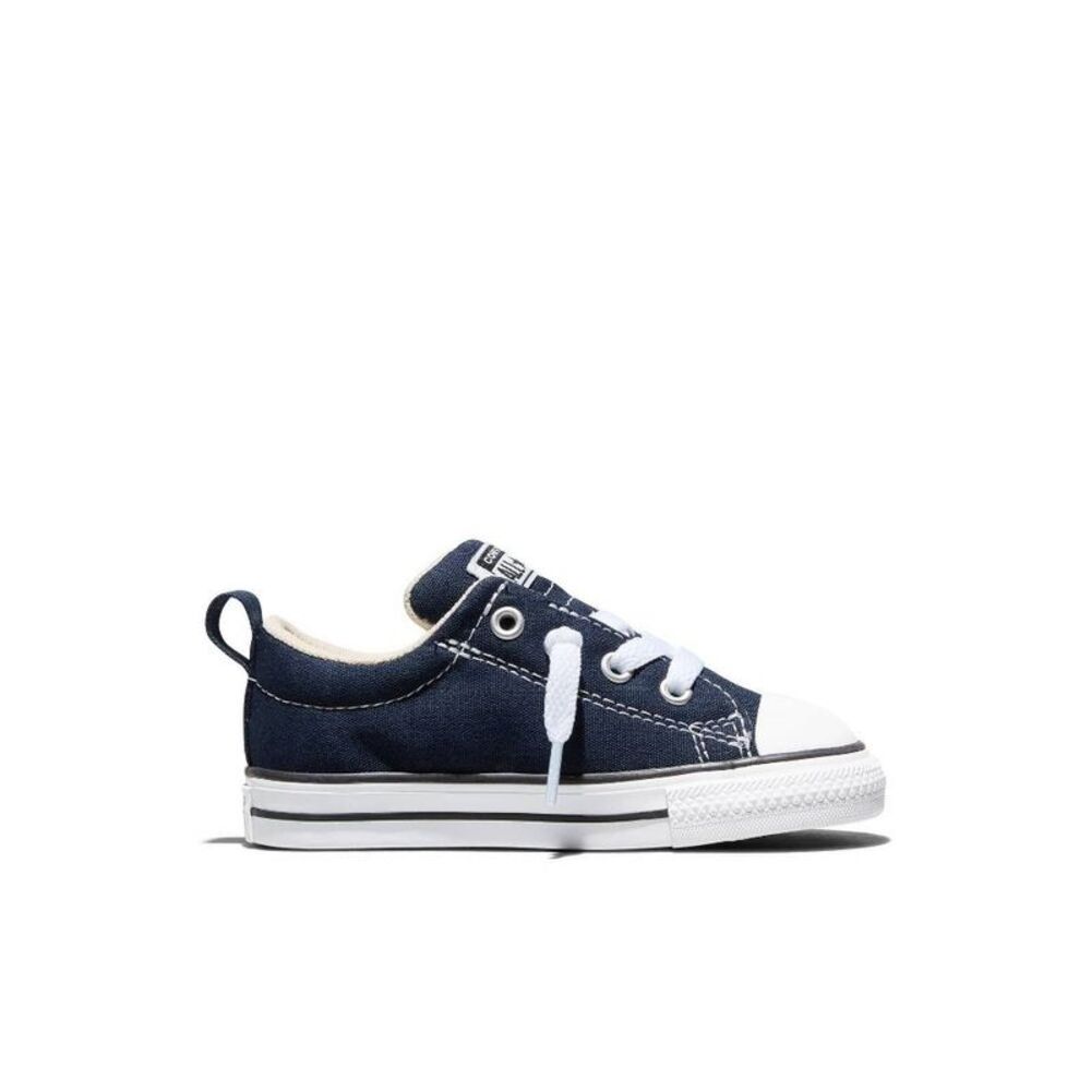 Converse Toddler Street Ox Low Top Sneakers - Navy Blue 7T